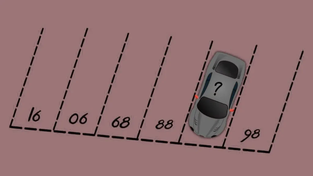 Logická hádanka: 98 % lidí nedokáže určit, pod jakým číslem bylo zaparkováno šedé auto.