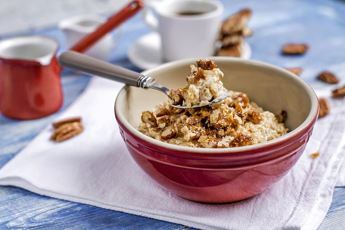 Dodaj ga u kašu preko noći i pretvorit će se u pravu proteinsku bombu. Nahranit će te do večere.